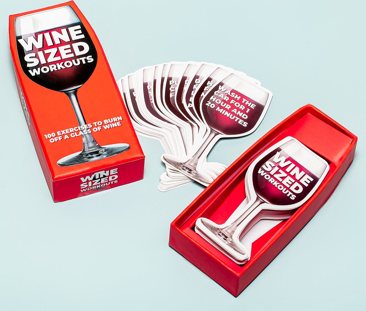 100 workouts om een glas wijn weg te werken