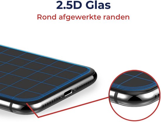 Tempered Glass Rosso Apple iPhone 14 Pro avec Plateau d'Installation