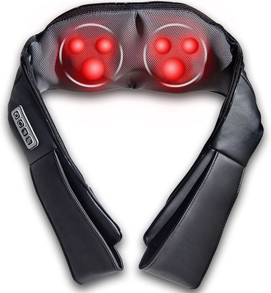Elektrisch massage-apparaat met warmtefunctie Elektrisch massage-apparaat met warmtefunctie