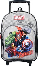 Avengers Safety Shield - Rugzaktrolley - Grijs - Kinderen - Jongens