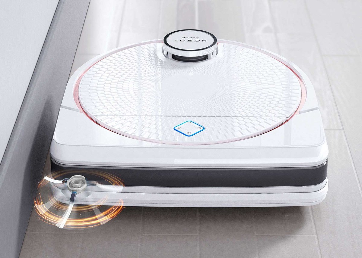 HOBOT Legee D7 - stofzuiger- en dweilrobot - wit