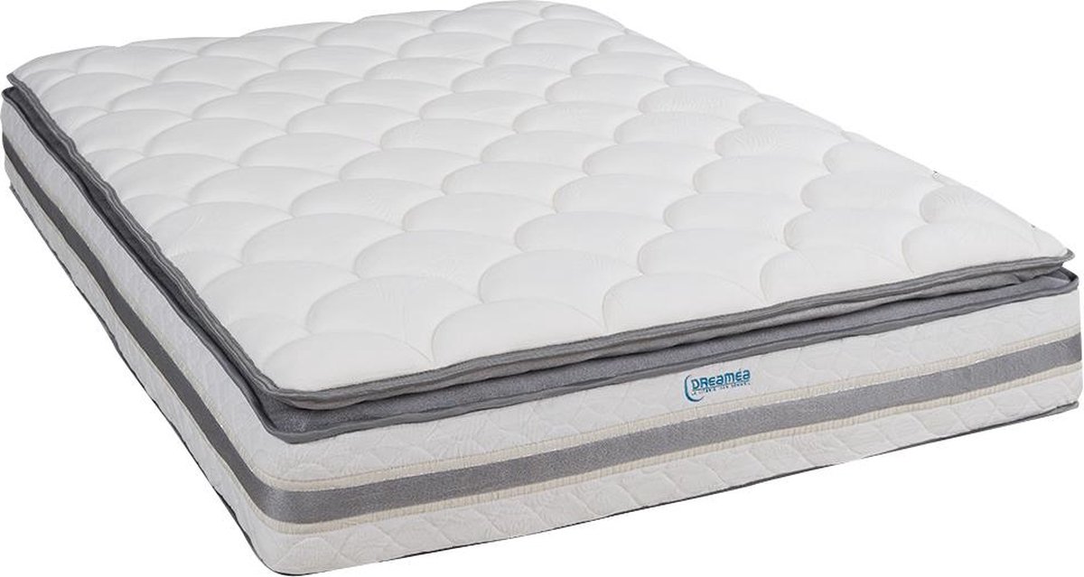 Vente-unique Matras 160 x 200 cm met pocketveren en geïntegreerd topmatras dikte 29 cm - CANTERBURY van YSMEE L 200 cm x H 29 cm x D 160 cm