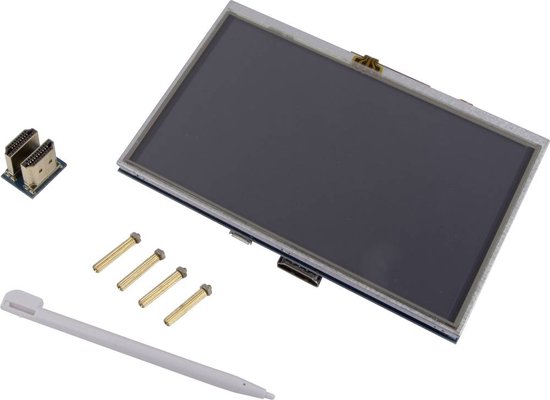 Foto: Makerfactory vmp401 touchscreenmodule 12 7 cm 5 inch 800 x 480 pixel geschikt voor serie raspberry pi banana pi