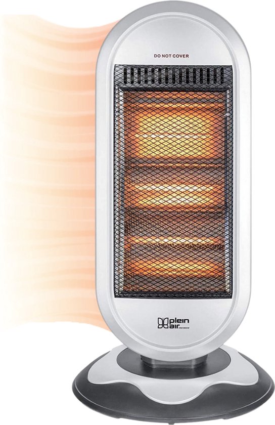 Plein Air Infraroodkachel Heater ALN-1200 - 3 Warmtestanden - 1200W - Draaifunctie - Plein Air