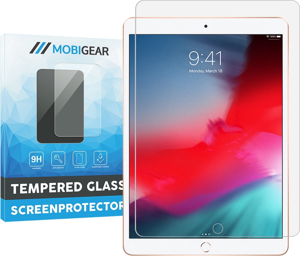 Mobigear Gehard Glas Ultra-Clear Screenprotector voor Apple iPad Air 3 (2019) 5-Pack