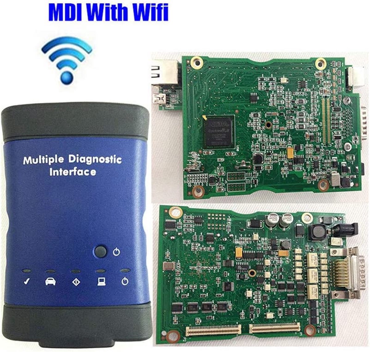 Multiple Diagnostic Interface scanner voor meerdere diagnotische interfaces met WIFI, zonder software.
