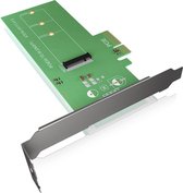 ICY BOX IB-PCI208, PCIe-Karte, M.2 PCIe SSD zu PCIe 3.0 x4 Host PCI Express x4 adapterkaart voor M.2 SSD PCIe x4