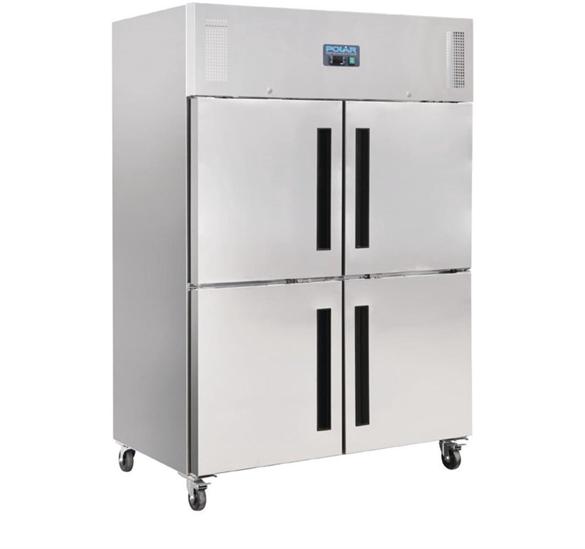 Polar G-serie Gastro 2-deurs vriezer met gedeelde deuren 1200L Multicolor