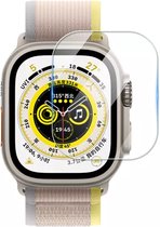 Strap-it Glass Screen protector - Geschikt voor Apple Watch protector - Bescherming voor Ultra - Glas - Screen protector geschikt voor Apple Watch Ultra screenprotector