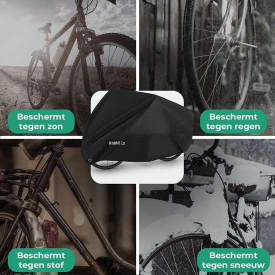 Fietshoes voor 1-2 fietsen - Fietshoes waterdicht - XL - Incl. gratis zakje & zadelhoes van FIETSHOES — afbeelding 3