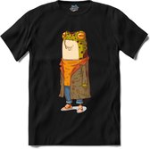 Casual Gekke Kikker T-Shirt Heren / Dames Dieren Shirt