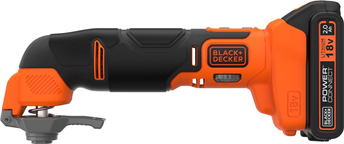 BLACK+DECKER 18V Multitool: veelzijdig en compact gereedschap thumbnail 3