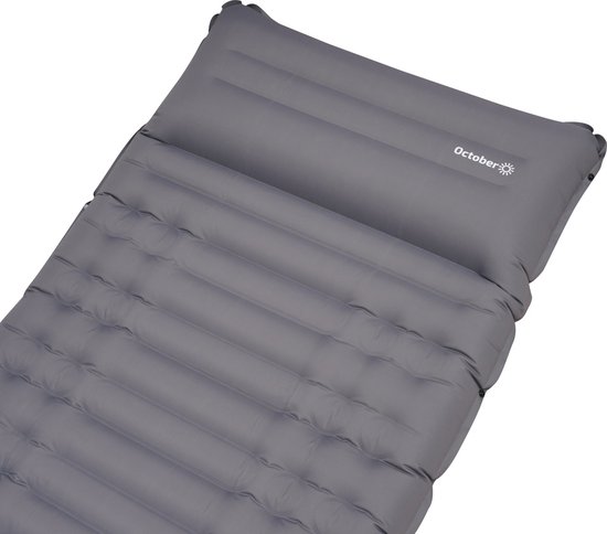 1-persoons luchtbed met ingebouwd opblaassysteem 205x67x10 cm van Intex — afbeelding 4