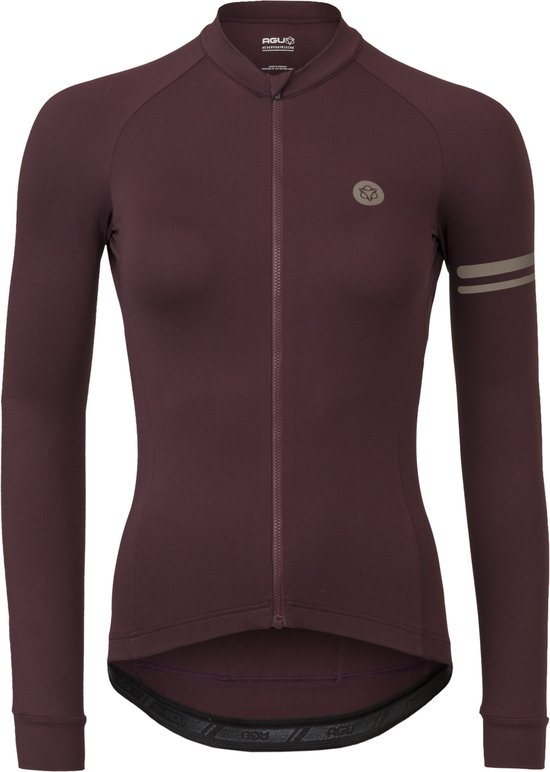 AGU Solid Fietsshirt Lange Mouwen Trend Dames - Modica - S