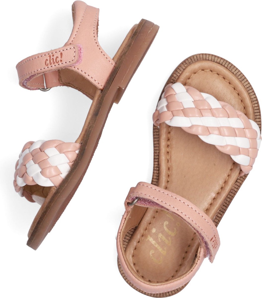 Clic! Cl-20394 Sandalen - Meisjes - Roze - Maat 25 | bol.com