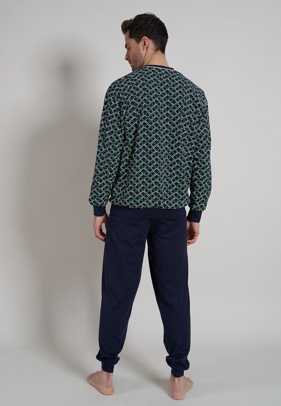 Pyjama 2 Pièces Götzburg Pour Homme - 100% Coton, Coupe Décontractée Et Confortable Pyjama 2 Pièces Götzburg Pour Homme - 100% Coton, Coupe Décontractée Et Confortable