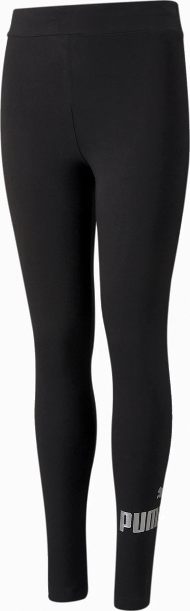 Puma Essentials+ Logo Legging Junior Zwart
