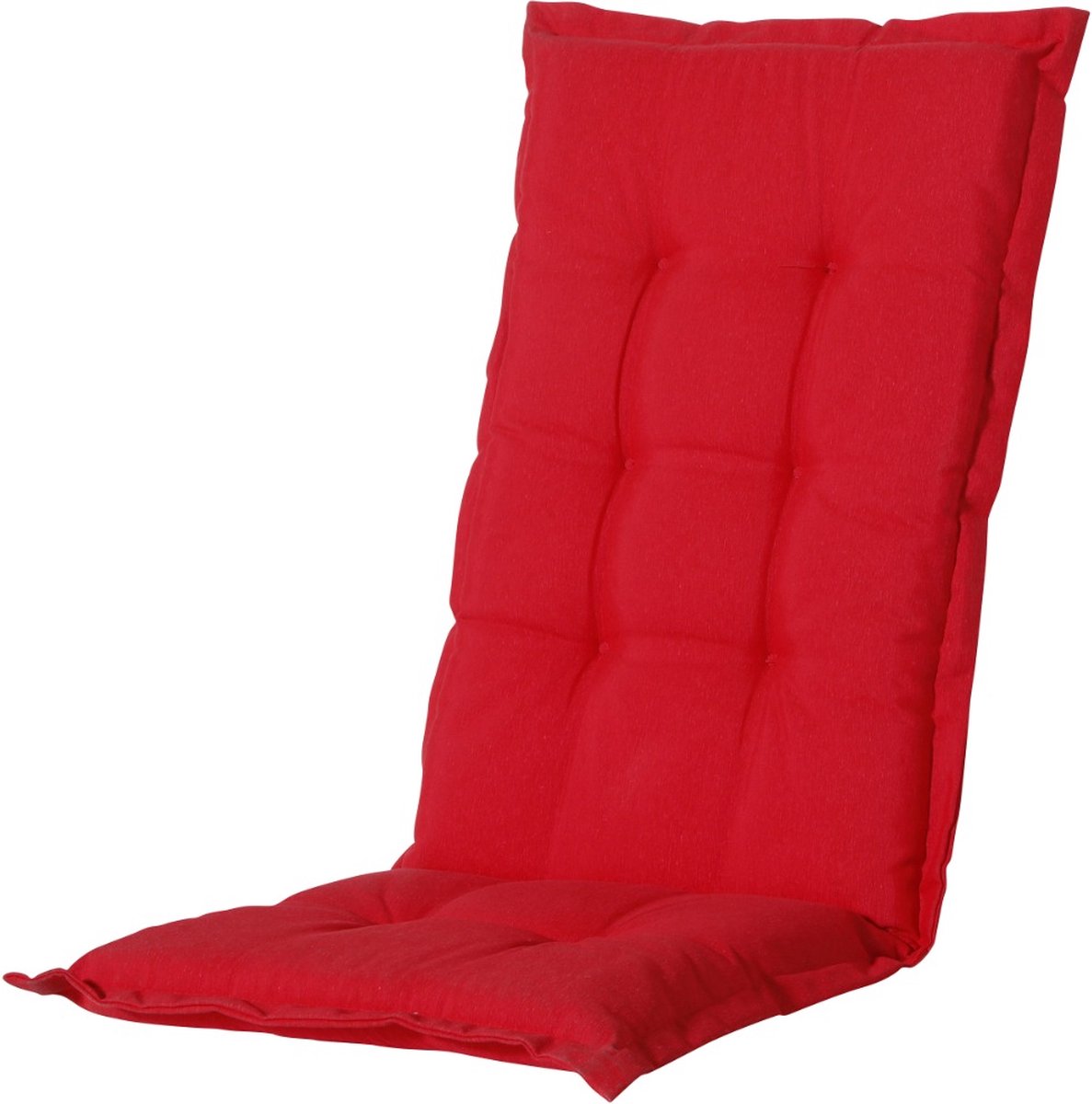 Madison tuinkussen hoge rug 123x50 cm Panama Rood Standenstoel