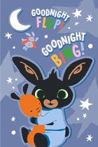 Couverture polaire Bing Bunny , Goodnight - 100 x 150 cm - Polyester