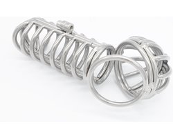 Chasity Cage - Peniskooi - Cock - Kuisheidskooi voor Mannen - Metaal - Inbus sluiting - One size