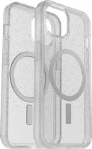 Otterbox - Symmetry Plus Clear hoesje - Geschikt voor de iPhone 14 Plus - Transparant/glitter