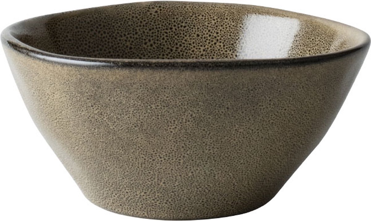 Dutch Rose Serenity Kommen - Schaaltjes - Ø12cm - Stoneware Handgemaakt - Camel