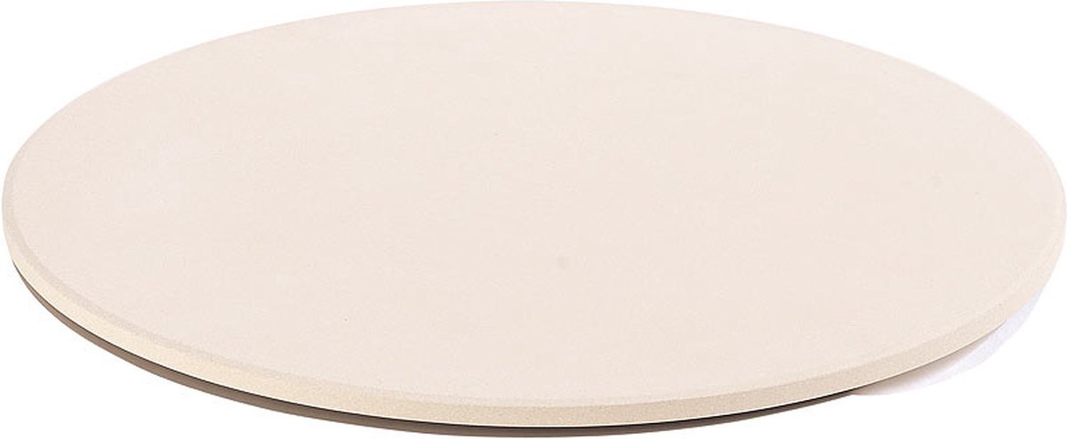 Blumtal Pizzastein für Backofen 38x30 cm - Pizzastein Grill aus Cordierit-Stein bis