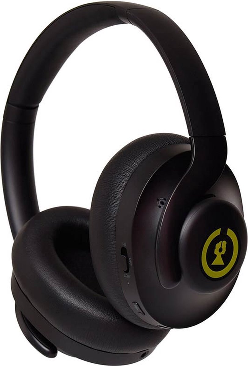 SOHO 45-s zwart - Active Noise Cancelling Koptelefoon - 60 uur batterijduur - Touch & Swipe - Over-ear - USB-C - Draadloos - Headphone - Bluetooth - Hybrid ANC tot 35dB - Handsfree bellen