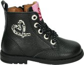 Develab 42658 Veterboots - Laarzen Met Veters - Meisjes - Zwart - Maat 24