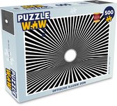Puzzel Optische illusie zon - Legpuzzel - Puzzel 500 stukjes