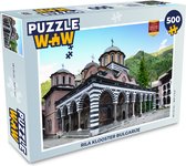 Puzzel Rila klooster Bulgarije - Legpuzzel - Puzzel 500 stukjes