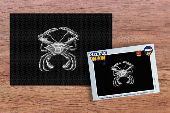 Puzzle Ernst Haeckel - Crabe - Maîtres Anciens - Vintage - Puzzle - Puzzle 1000 Pièces Adultes