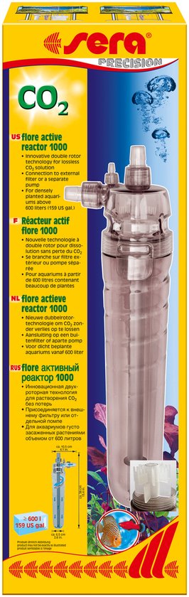 flore actieve CO2-reactor 1000 1 st