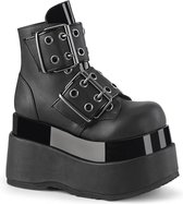 DemoniaCult - BEAR-104 Plateau Laarzen - US 10 - 40 Shoes - Zwart