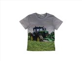 S&c Tractor/Trekker T-shirt John Deere Grijs 86/92