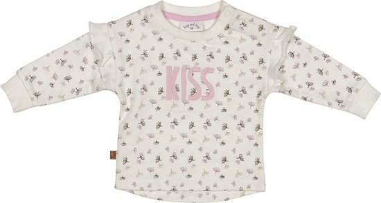Frogs and Dogs - Winter Flower Shirt Kiss - - Maat 74 -