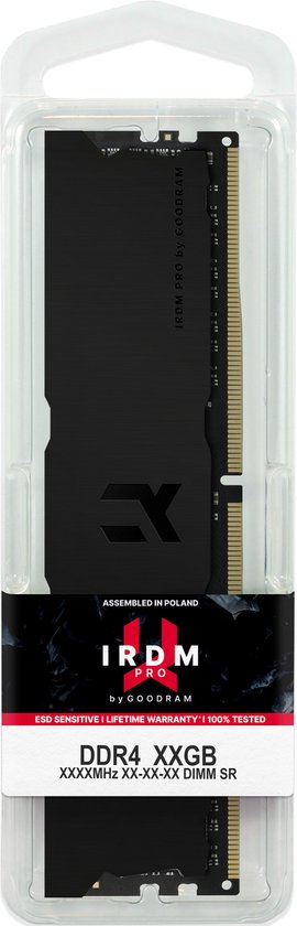 RAM Memory GoodRam IRP-K3600D4V64L18S/1 16 GB (2 x 8 GB) DDR4 3600 MHz CL18 16 GB