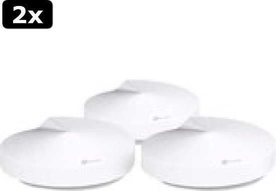 Wandhalterung Für TP-Link Deco M5 – 3 Stück, Metall, Weiß, Einfache Montage, Platzsparend