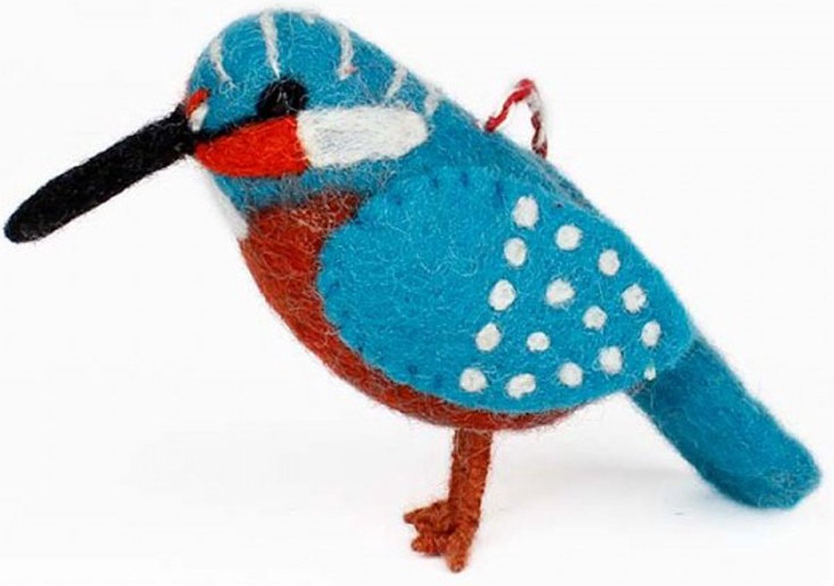 Hanger vilt IJsvogel - 10cm