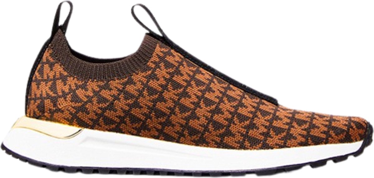 Michael Kors Bodie Slip On Dames Sneakers - Bruin - Maat 39