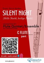 Silent Night - Flute Quintet/Ensemble 1 - Flute 1 part of "Silent Night" for Flute Quintet/Ensemble