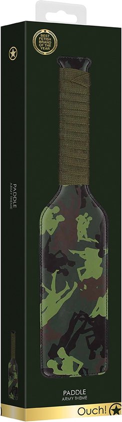 Paddle SM & Bondage Thème Militaire - Marque OUCH - Neuf Pour Jeux Adultes