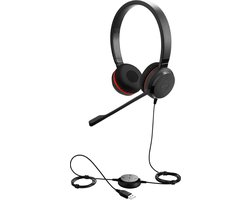 Headset Jabra 4999-829-409 Zwart/Rood Zwart (1 Stuks)
