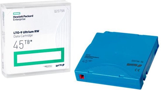 HPE LTO Ultrium 9 datacartridge 18/45TB