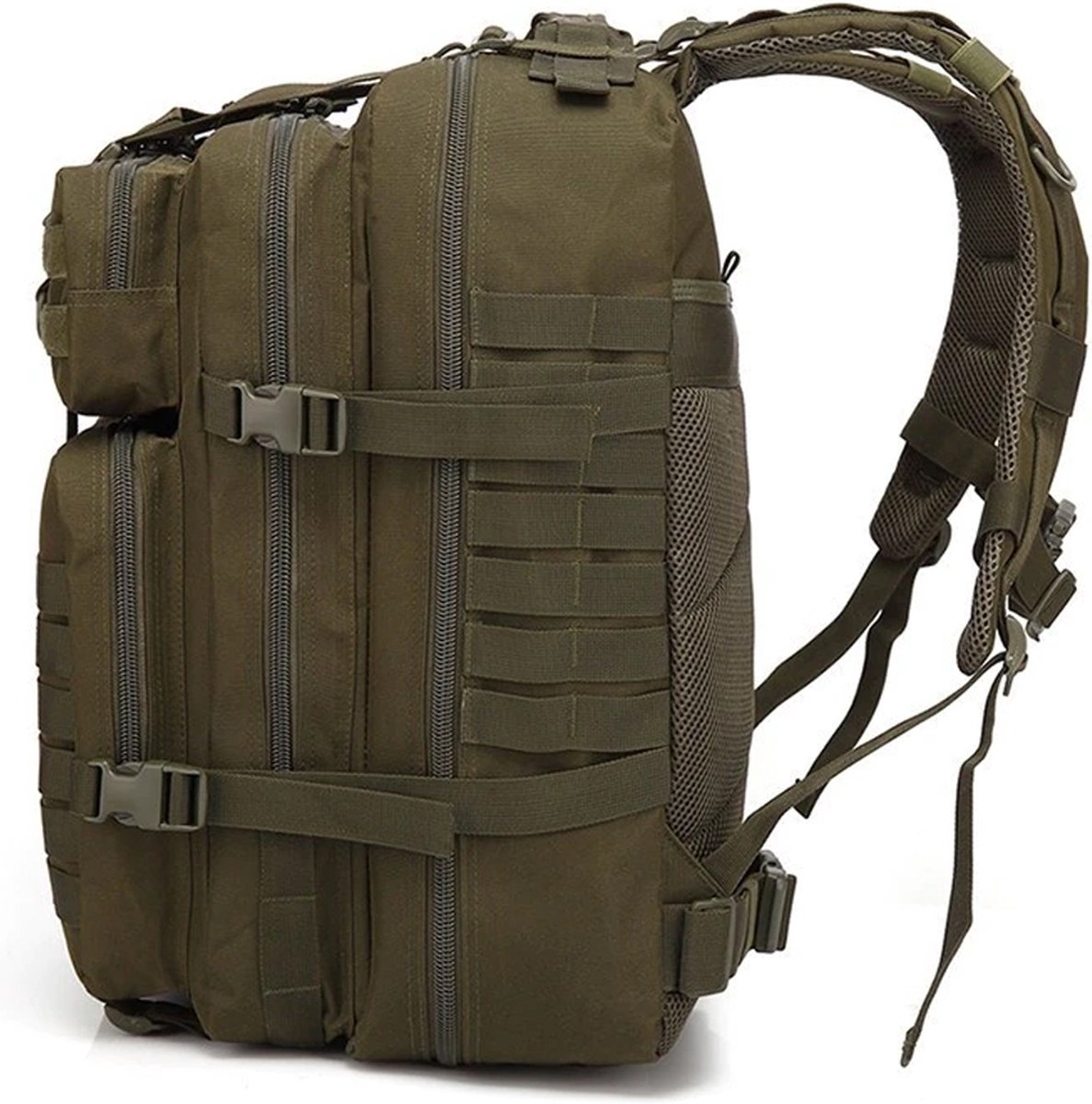 Tactical Backpack 50 Liter Sport School Rugzak Leger Groen