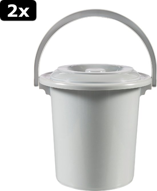 FIREFIX 2088/1S multifunctionele emmer inhoud ca. 12,5 liter met deksel