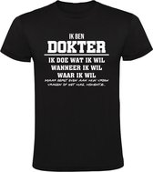 Dokter grappig Heren T-shirt | arts | huisarts | dierenarts | kado | Cadeau | shirt