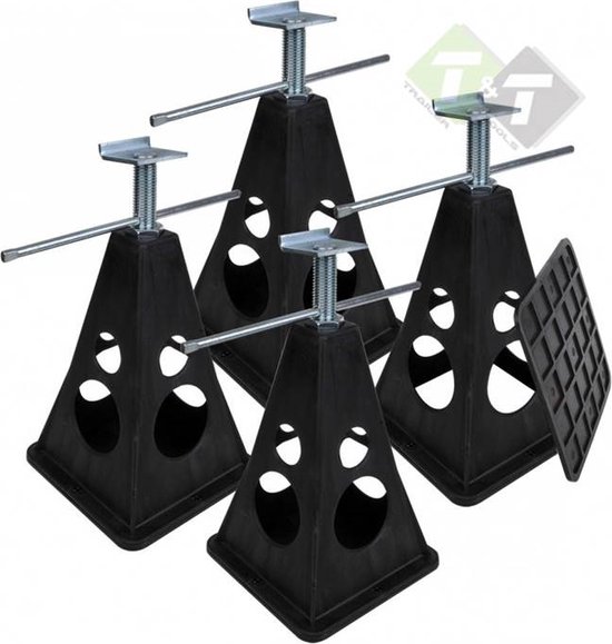PVC Caravansteun - Assteun set van 4 stuks - 280-430 mm van ProPlus — afbeelding 2
