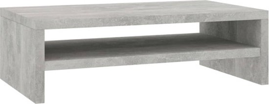 vidaXL-Monitorstandaard-42x24x13-cm-bewerkt-hout-betongrijs