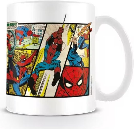 Mug thermoréactif Spiderman